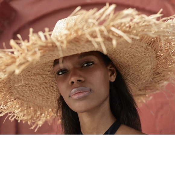 Gigi Burris Ete Straw Hat in Natural MSRP $398 - Picture 8 of 15